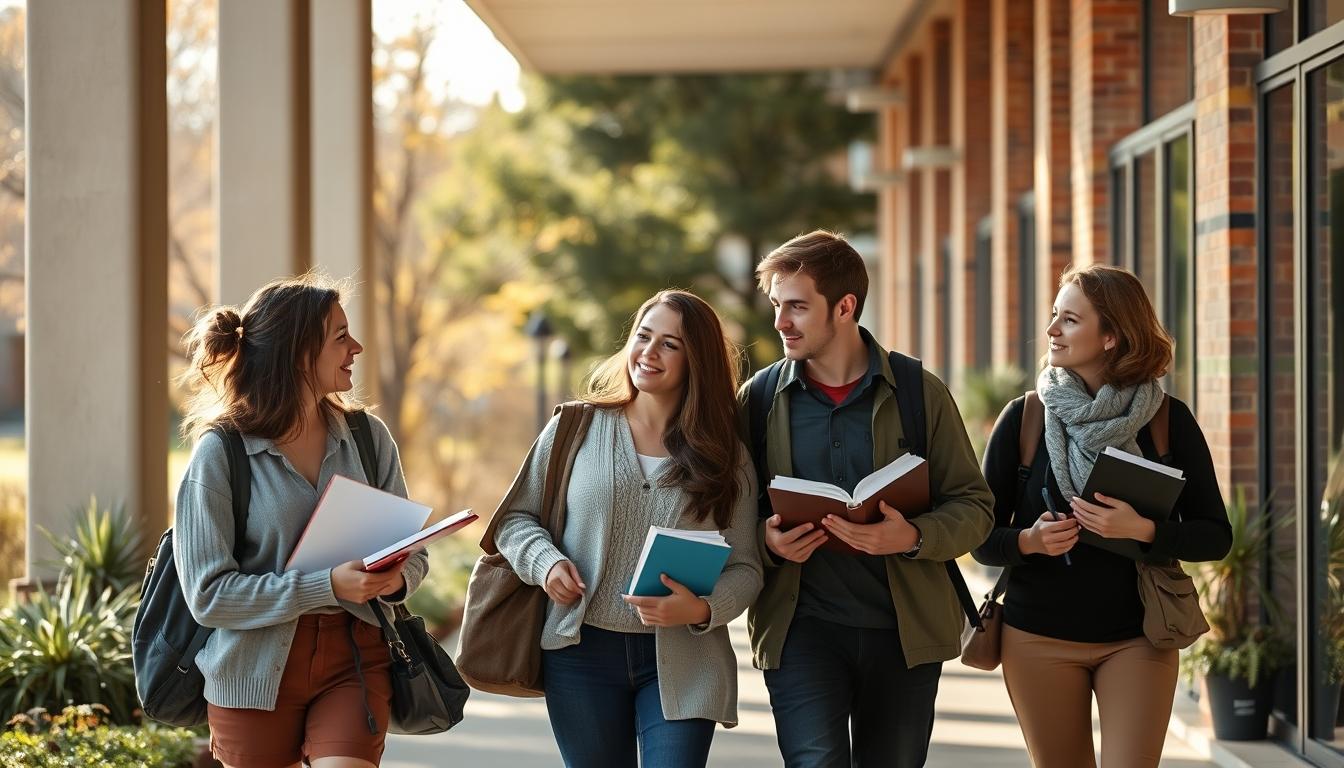 University campus and academic environment in Paris